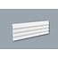 NMC 3D Wallpanel / Wandpaneel Stripe Polyurethaan (1135 x 380 x 38.2 mm) - 4 Wandpanelen