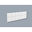 NMC 3D Wallpanel / Wandpaneel Square Polyurethaan (1135 x 380 x 30 mm) - 5 Wandpanelen