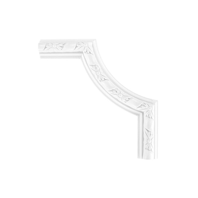 Grand Decor CR710A hoekbochten (230 x 230 mm), polyurethaan, set (4 hoeken)