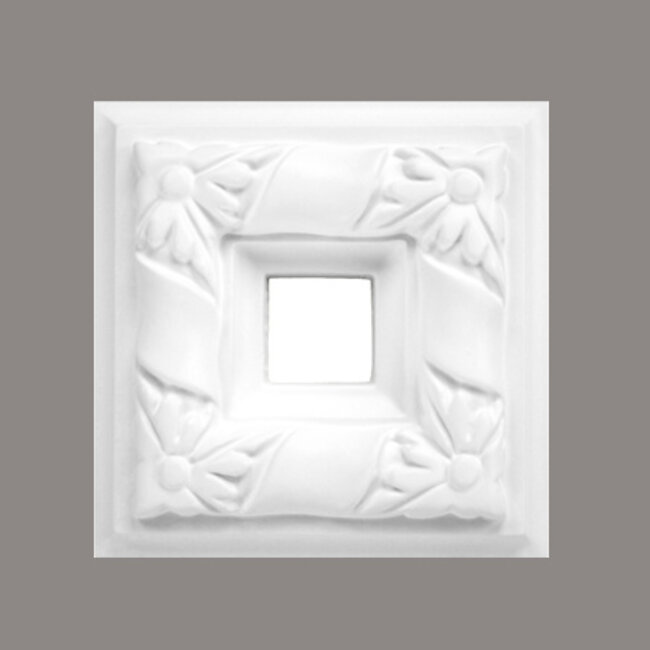Grand Decor CR710E Ornamenten (100 x 100 mm), polyurethaan, set (4 stuks)