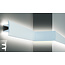 Grand Decor Polyurethaan - LED sierlijst voor indirecte verlichting, KF503 (100 x 45 mm), lengte 2 m
