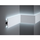 Lijst & Ornament Plint LED QL017 (100 x 25 mm), lengte 2 m