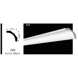 Vidella VZ60 (60 x 60 mm), lengte 2 m