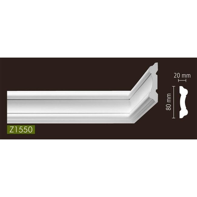 NMC Arstyl Z1550 (80 x 20 mm), lengte 2 m