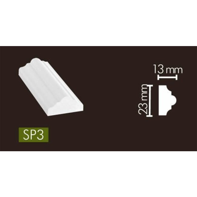 NMC Arstyl SP3 (23 x 13 mm), lengte 2 m