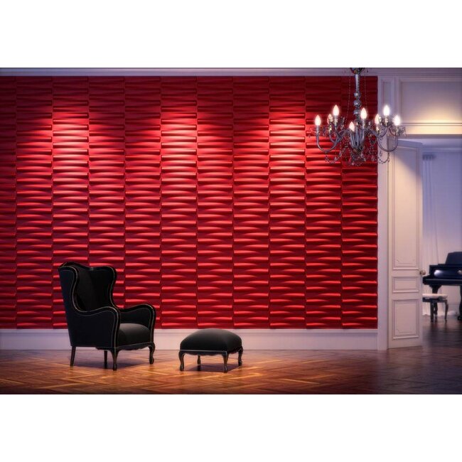 Vidella 3D Wandpaneel Passionnes (prijs per pak à 2 m2)