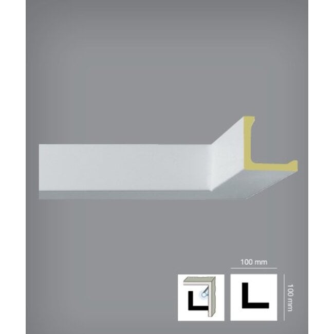 Bovelacci Classicstyl C3225 (10 x 10 cm) Kroonlijst Indirecte Verlichting