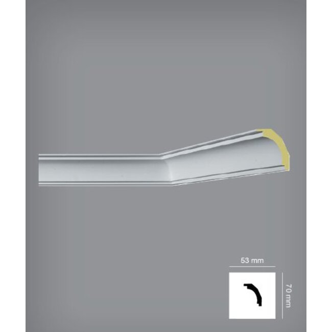 Bovelacci Classicstyl C3016 (70 x 53 mm), lengte 2 m Z16