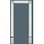 Grand Decor Wandlijst / Deuromlijsting D491 (95 x 21 mm) polyurethaan, lengte 200 cm