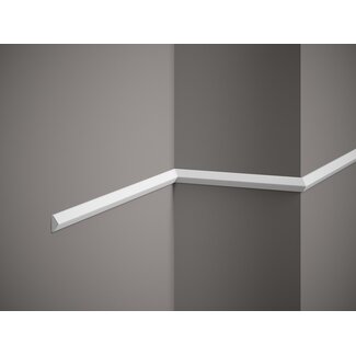 Lijst & Ornament Plint QL022 (20 x 10 mm), lengte 2 m