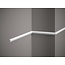 Lijst & Ornament Plint QL022 (20 x 10 mm), lengte 2 m