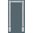 Grand Decor Platte plint CR779 (76 x 20 mm) polyurethaan, lengte 2 m