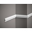 Lijst & Ornament Plint MD026 (45 x 15 mm), HDPS, lengte 2 m