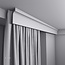 Grand Decor Gordijnlijst P891 (130 x 50 mm), polyurethaan, lengte 2 m