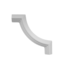 Grand Decor CR727A hoekbochten (130 x 130 mm), polyurethaan, set (4 hoeken)