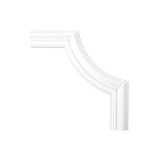 Grand Decor CR824B hoekbochten (230 x 230 mm), polyurethaan, set (4 hoeken)