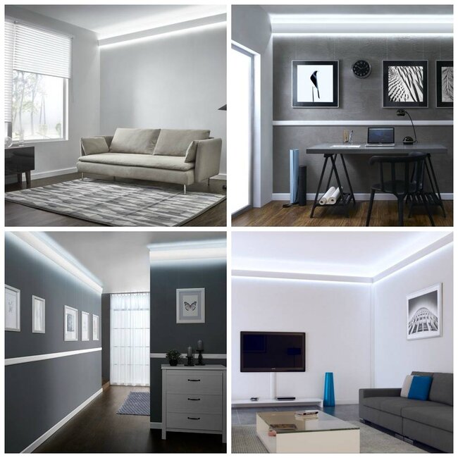 Vidella 5 meter LED systeem, warm led-licht one direction