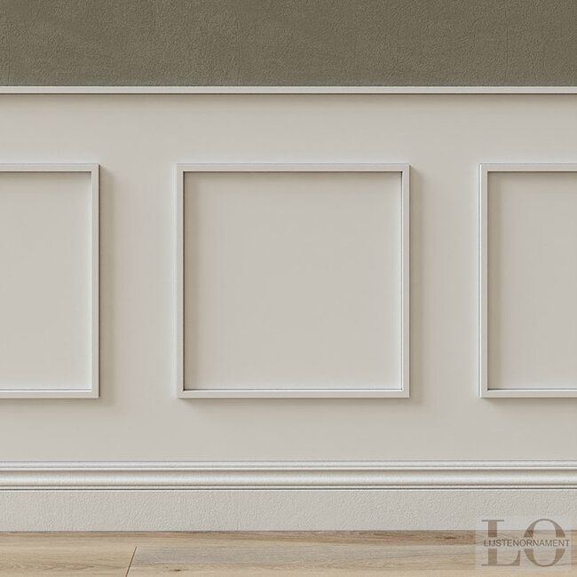 Lijst & Ornament Plint MD010 (15 x 15 mm), lengte 2 m