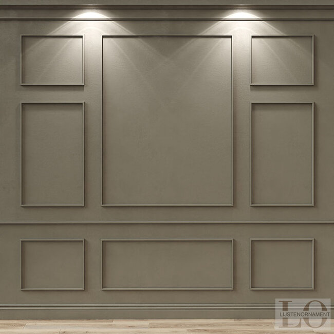 Lijst & Ornament Plint MD010 (15 x 15 mm), lengte 2 m