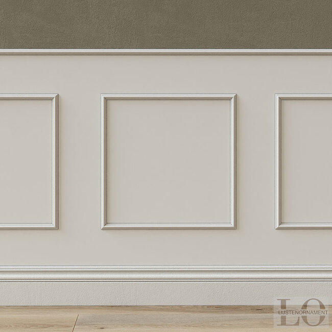 Lijst & Ornament Plint MD003 (22 x 10 mm), lengte 2 m