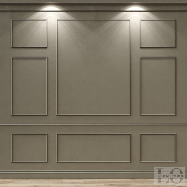 Lijst & Ornament Plint MD003 (22 x 10 mm), lengte 2 m