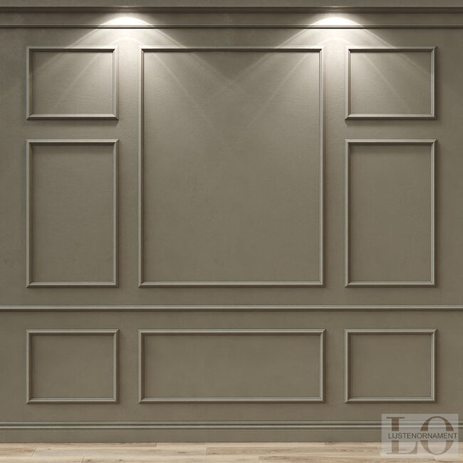 Lijst & Ornament Plint MD002 (40 x 18 mm), lengte 2 m