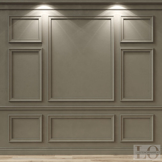 Lijst & Ornament Plint MD007 (73 x 23 mm), lengte 2 m