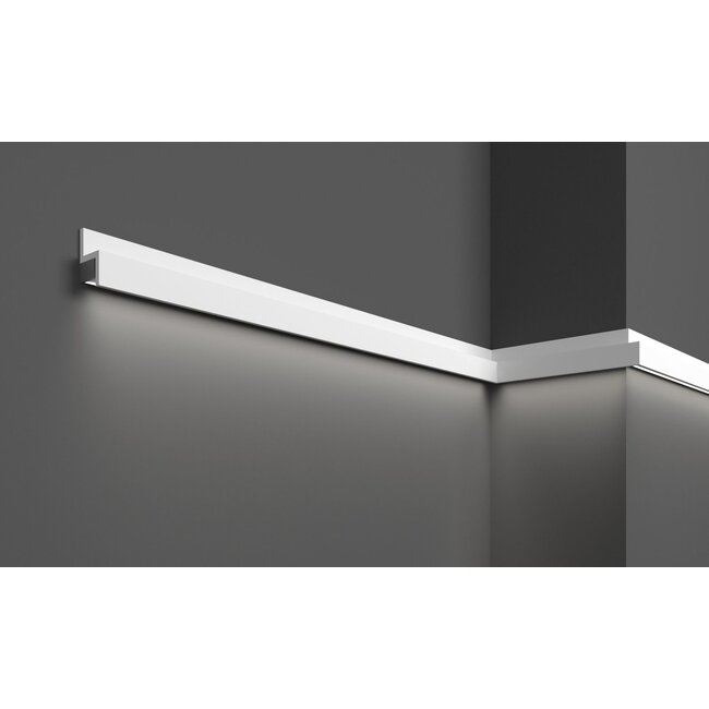 Grand Decor  KH902 (40 x 22 mm), HDPS,  lengte 2 m