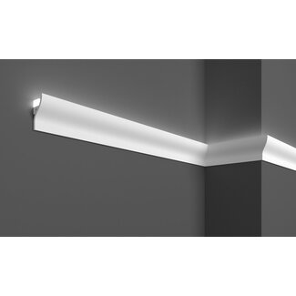 Grand Decor KH906 (52 x 24 mm), HDPS,  lengte 2 m