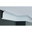 Grand Decor Kroonlijst P836 (124 x 58 mm), polyurethaan, lengte 2 m