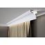 Lijst & Ornament MD161 (92 x 83 mm), lengte 2 m, HDPS - LED sierlijst voor indirecte verlichting