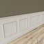 Lijst & Ornament Plint MD413 (25 x 12 mm), HDPS, lengte 2 m