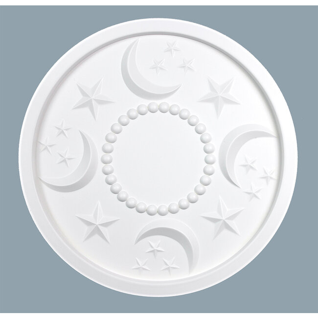 Grand Decor Rozet MOON AND STARS diameter 46,0 cm babykamer / kinderkamer