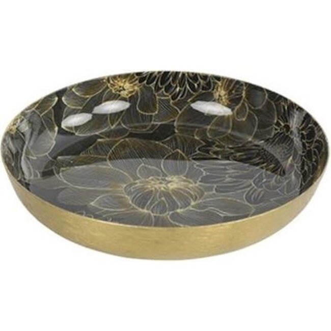 Countryfield Schaal ro Marble S messing