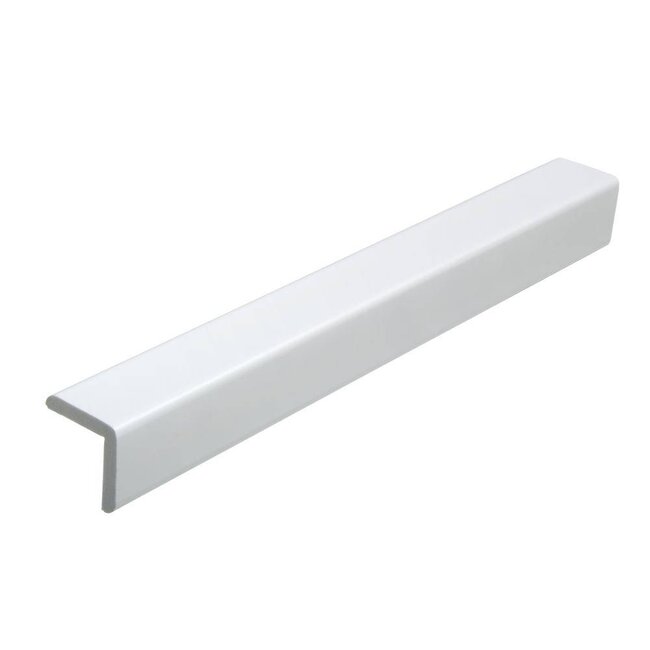 Homestar Kunststof hoekprofiel / hoeklijst / hoekbeschermer CP20 (22 x 22 mm), lengte 2 m