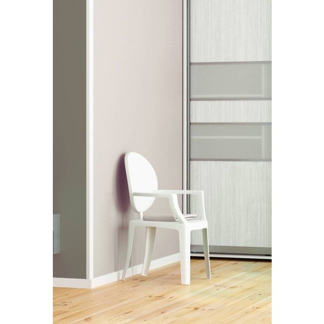 Homestar Kunststof hoekprofiel / hoeklijst / hoekbeschermer CP30 (30 x 30 mm), lengte 2 m