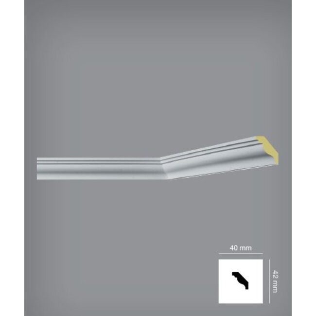 Bovelacci Classicstyl C3015 (42 x 40 mm), lengte 2 m, Z15 OP=OP