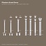 Grand Decor Pilastervoet PL252 - polyurethaan, 11 x 25,5 cm