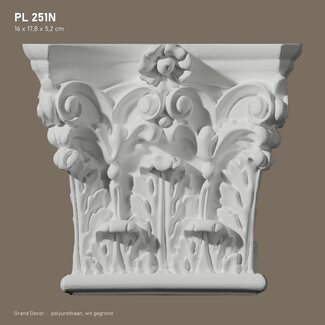 Grand Decor Pilaster PL251N kapiteel (17,8 x 16 cm)