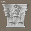 Grand Decor Pilasterkapiteel PL251N - polyurethaan, 17,8 x 16 cm