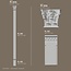 Grand Decor Pilasterkapiteel PL251N - polyurethaan, 17,8 x 16 cm