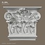 Grand Decor Pilasterkapiteel PL259L - polyurethaan, 21,6 x 19,1 cm