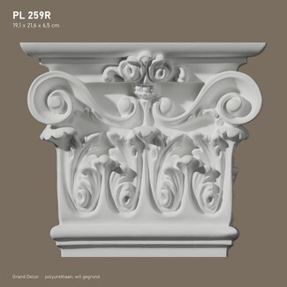 Grand Decor Pilaster PL259R kapiteel (21,6 x 19,1 cm)