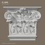 Grand Decor Pilasterkapiteel PL259R - polyurethaan, 21,6 x 19,1 cm