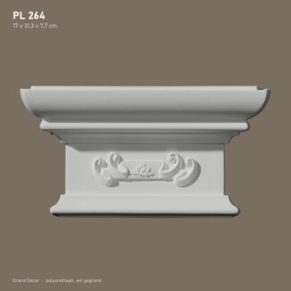 Grand Decor Pilaster PL264 kapiteel (31,3 x 17 cm)