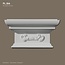 Grand Decor Pilasterkapiteel PL264 - polyurethaan, 31,3 x 17 cm