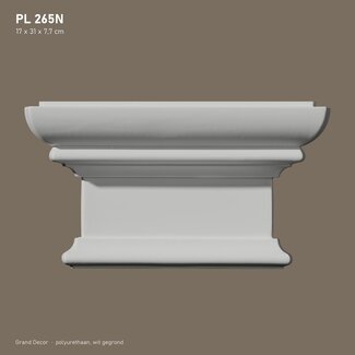 Grand Decor Pilaster PL265N kapiteel (31 x 17 cm)