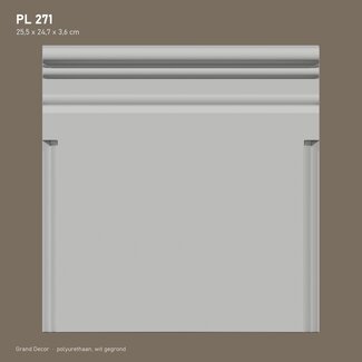 Grand Decor Pilaster PL271 voet (24,7 x 25,5 cm)