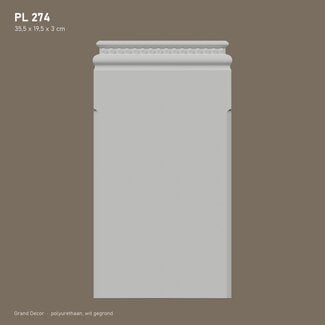 Grand Decor Pilaster PL274 voet (19,5 x 35,5 cm)