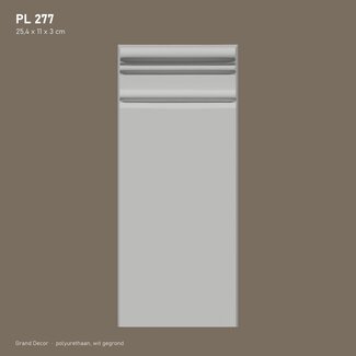 Grand Decor Pilaster PL277 voet (11 x 25,4 cm)